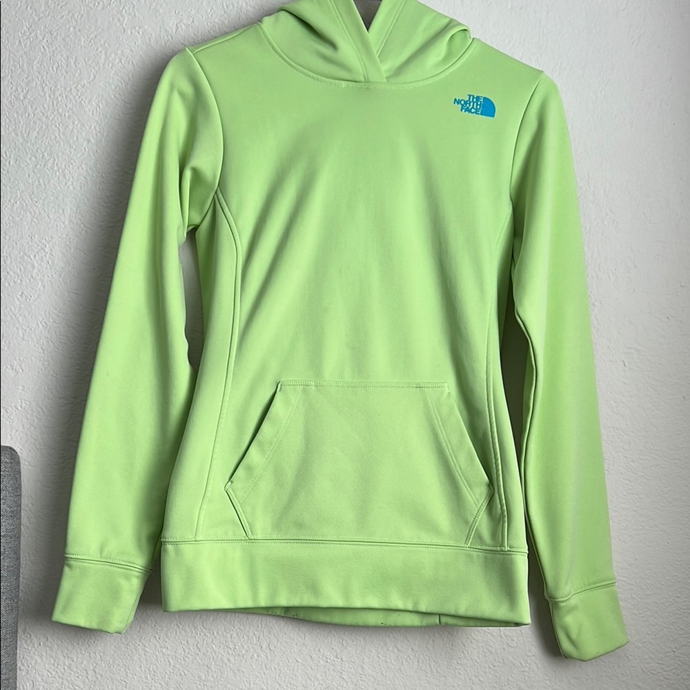 The North Face Women’s Green Fitted Hooded Sweatshirt